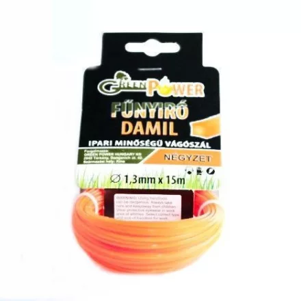 LEVGP0026  DAMIL 1,3MMX15M NÉGYZET,PROFI