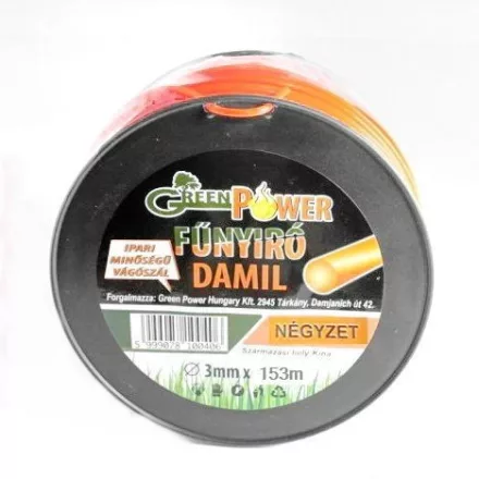 LEVGP0043  DAMIL 3,0MMX153M , NÉGYZET, PROFI, DOBON