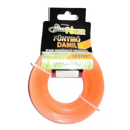 LEVGP0226  DAMIL 2,7MMX15M NÉGYZET,PROFI