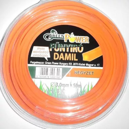 LEVGP0711  DAMIL 3,0MMX50M NÉGYZET,PROFI