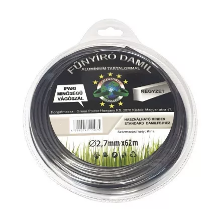 LEVGP1107  DAMIL ALU 2,7MMX62M NÉGYZET,PROFI