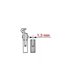 3/8" 1,3 mm-es vezetőlapok
